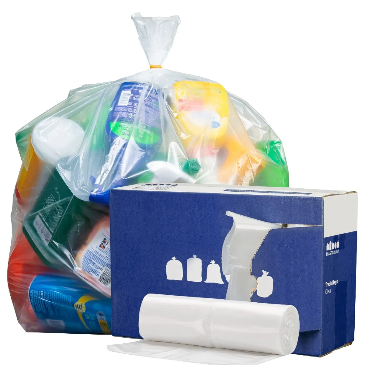 40-45 Gallon Trash Bags - 1.2 Mil - 100/Case