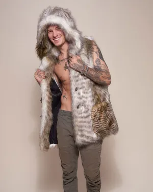 Alaskan Hawk Hooded Faux Fur Vest | Men's