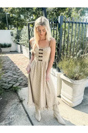 Autumn Breeze Midi Dress