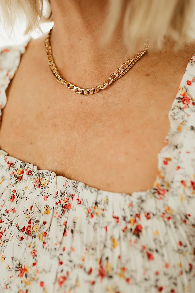 Autumn Floral Dress