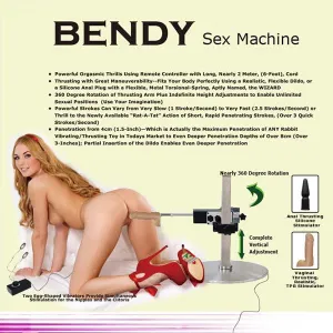 Bendy Sex Machine - Mains Powered Sex Machine