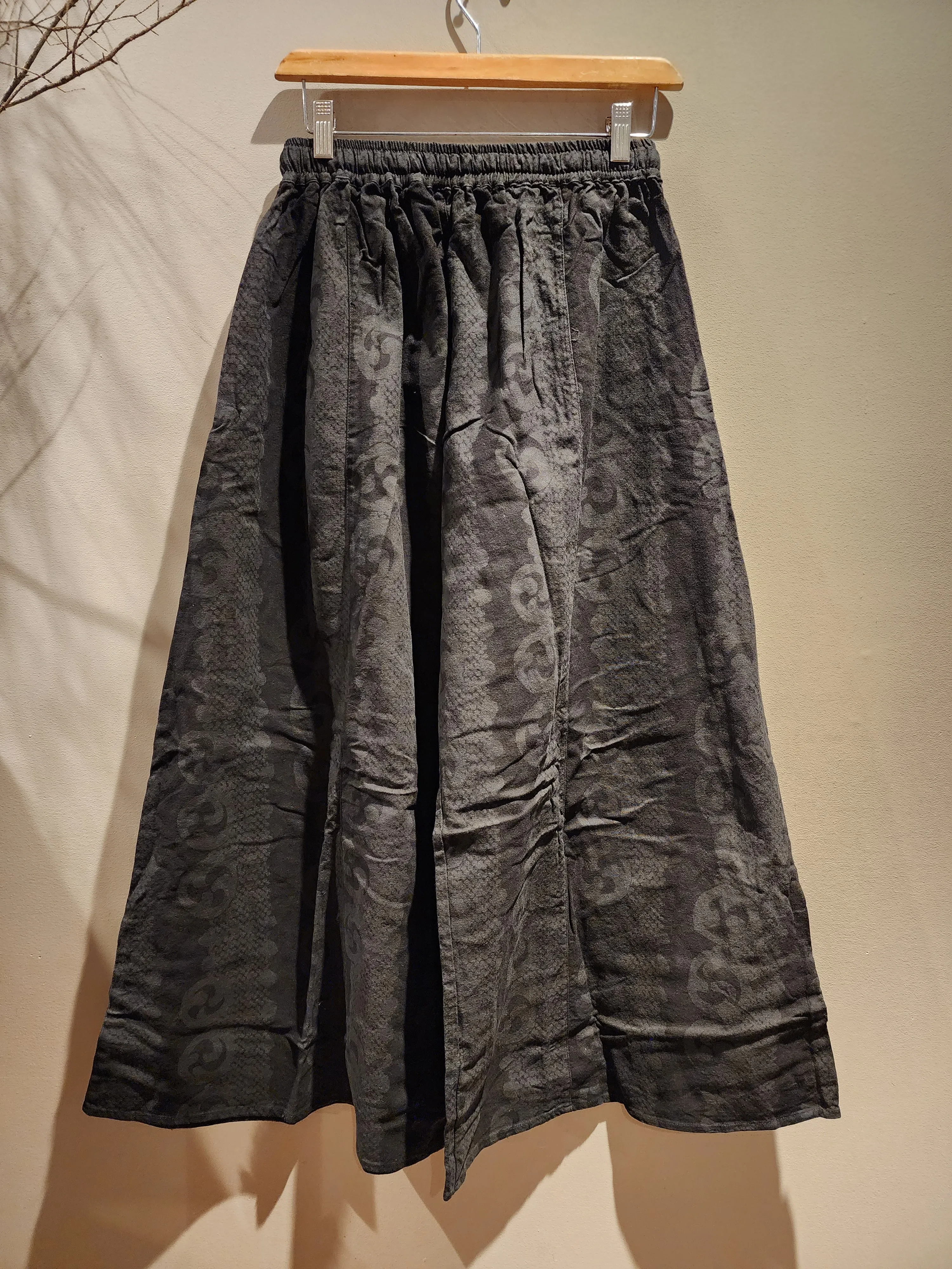 Black Shinobi Palazzo Pants