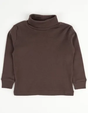 Cotton Neutral Turtleneck Shirts