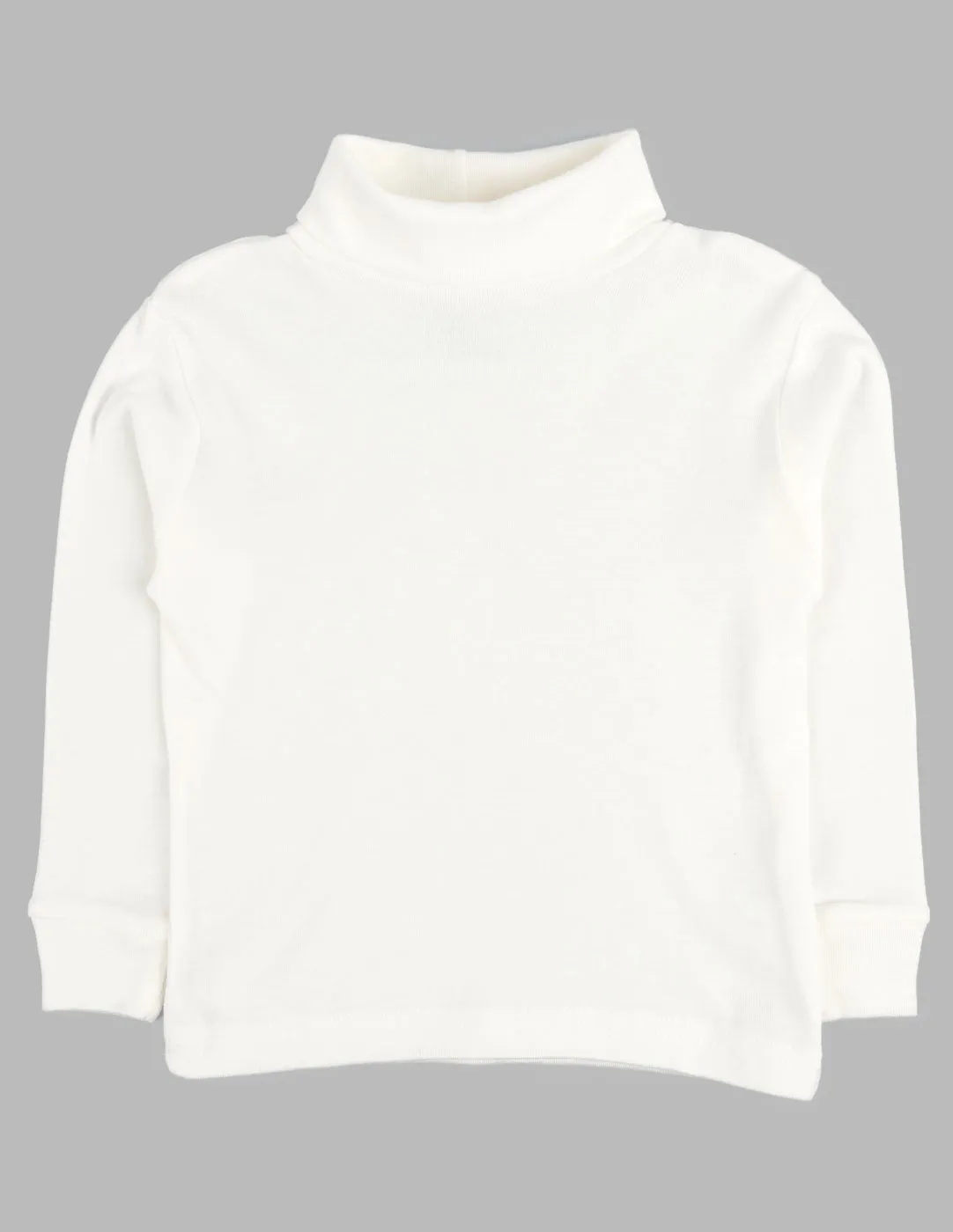 Cotton Neutral Turtleneck Shirts