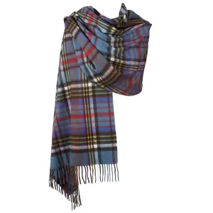 Dunedin Cashmere Big Check Stole  Anderson