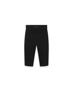 Essentials Biker Short - Jet Black