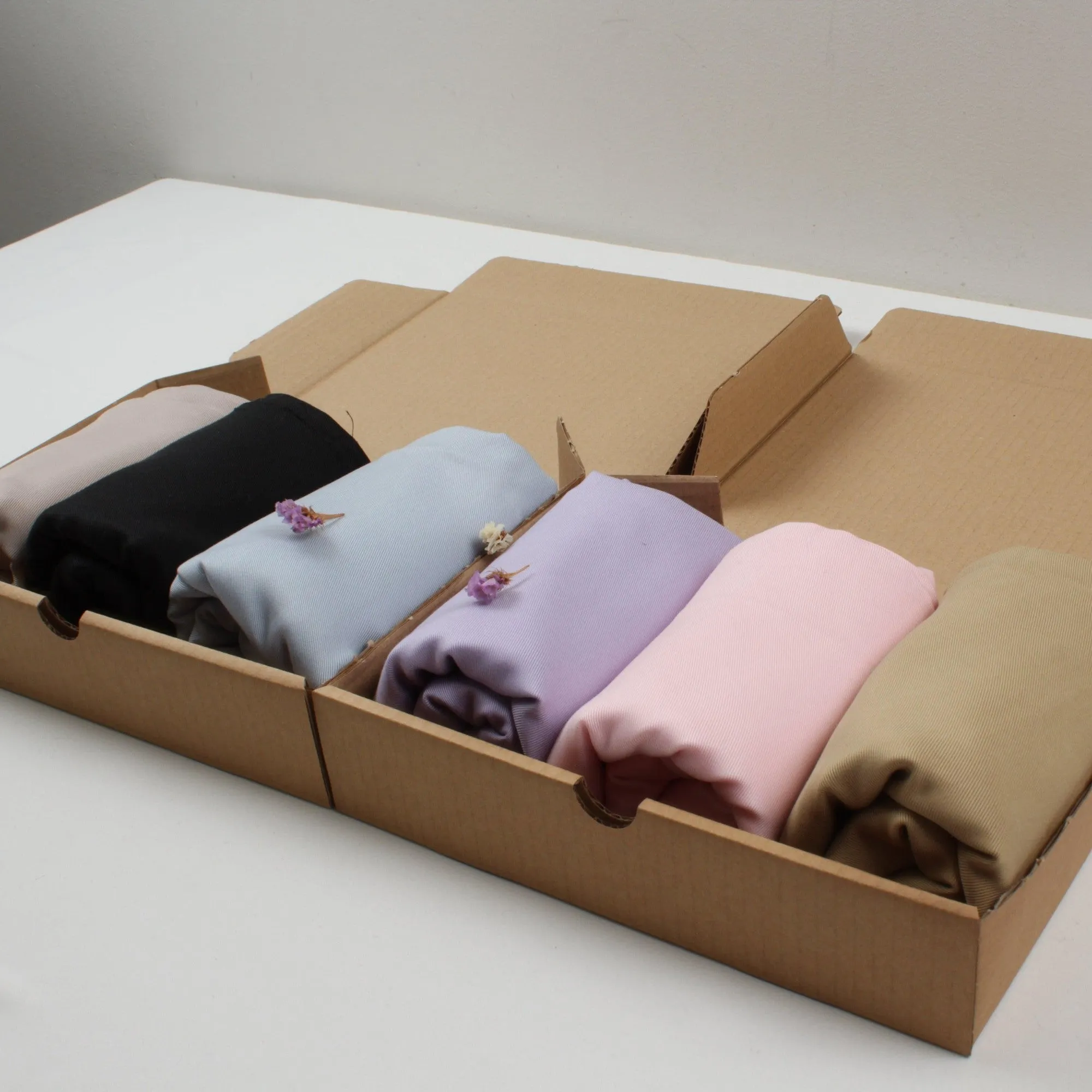 Fabrics Box - Tencel Twill for Shirts and Dresses - Soft Colors