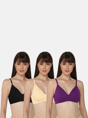 Intimacy Saree Bra Special Combo Pack – Stylish and Comfortable Bras for Everyday Wear (INT05 - C34)