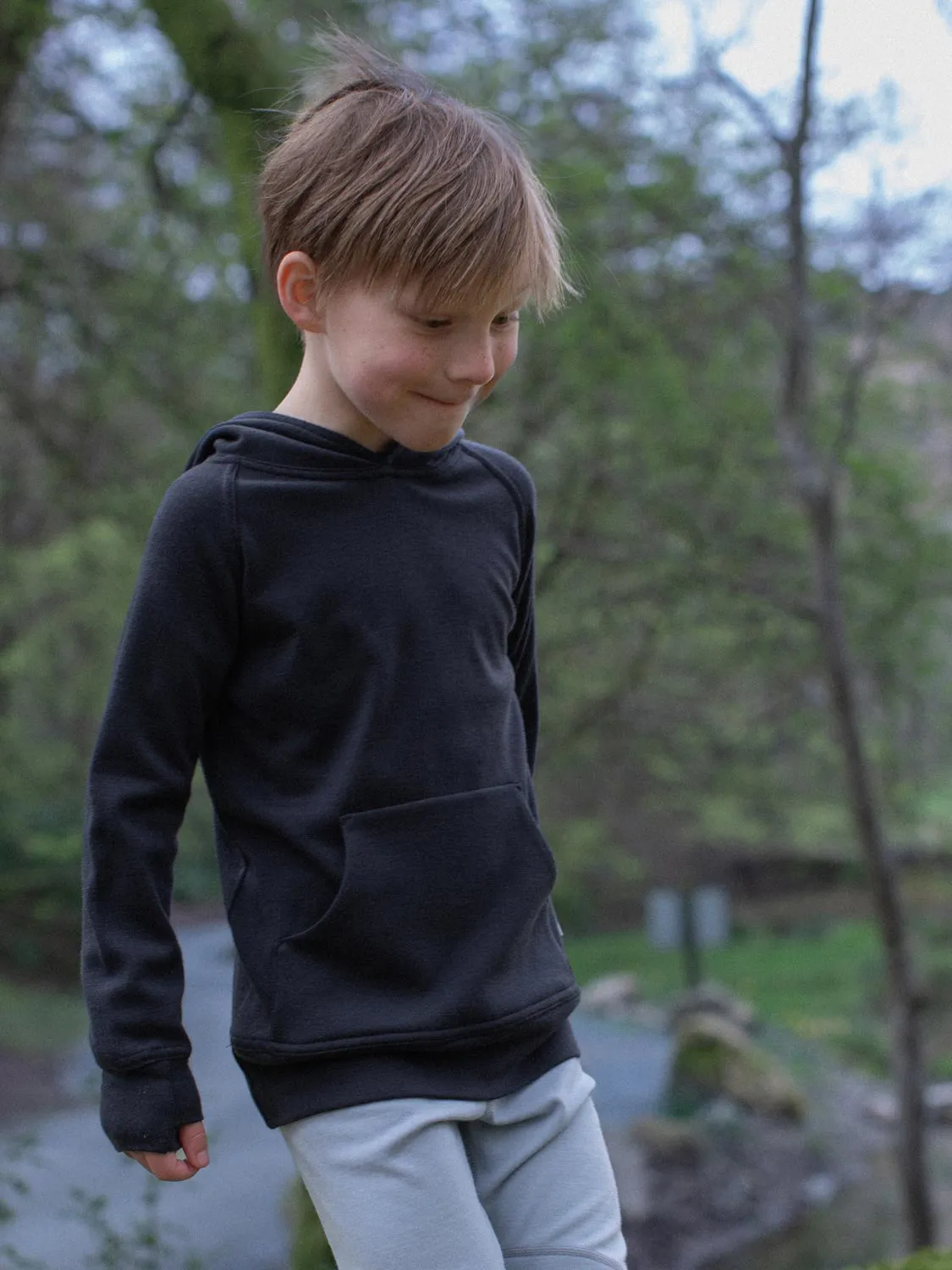 Kids Merino Hoodie