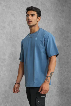 Legacy Oversized T-Shirt - blue