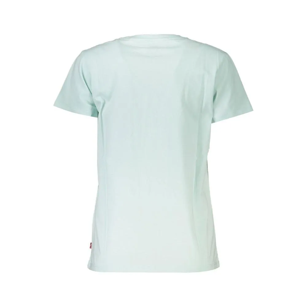 Levi's Light Blue Cotton Tops & T-Shirt