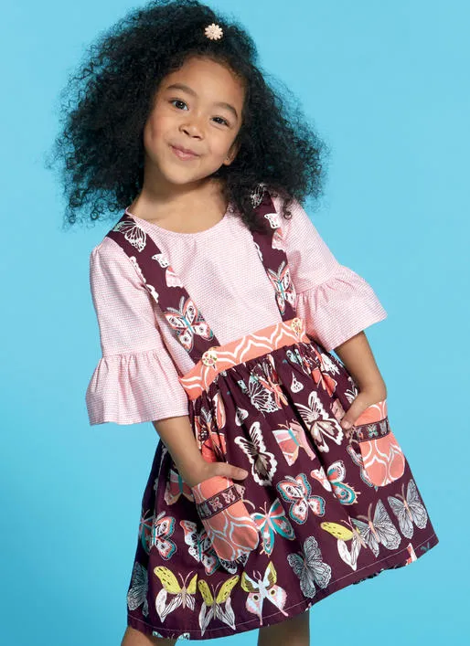 M7797 Children's/Girls' Tops and Skirt