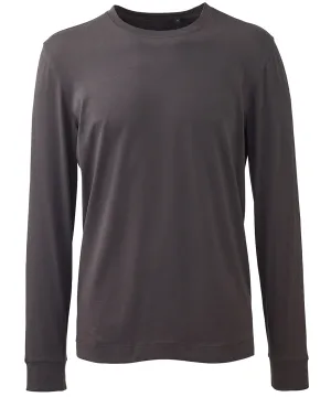 Mens long sleeve Anthem t-shirt | Charcoal