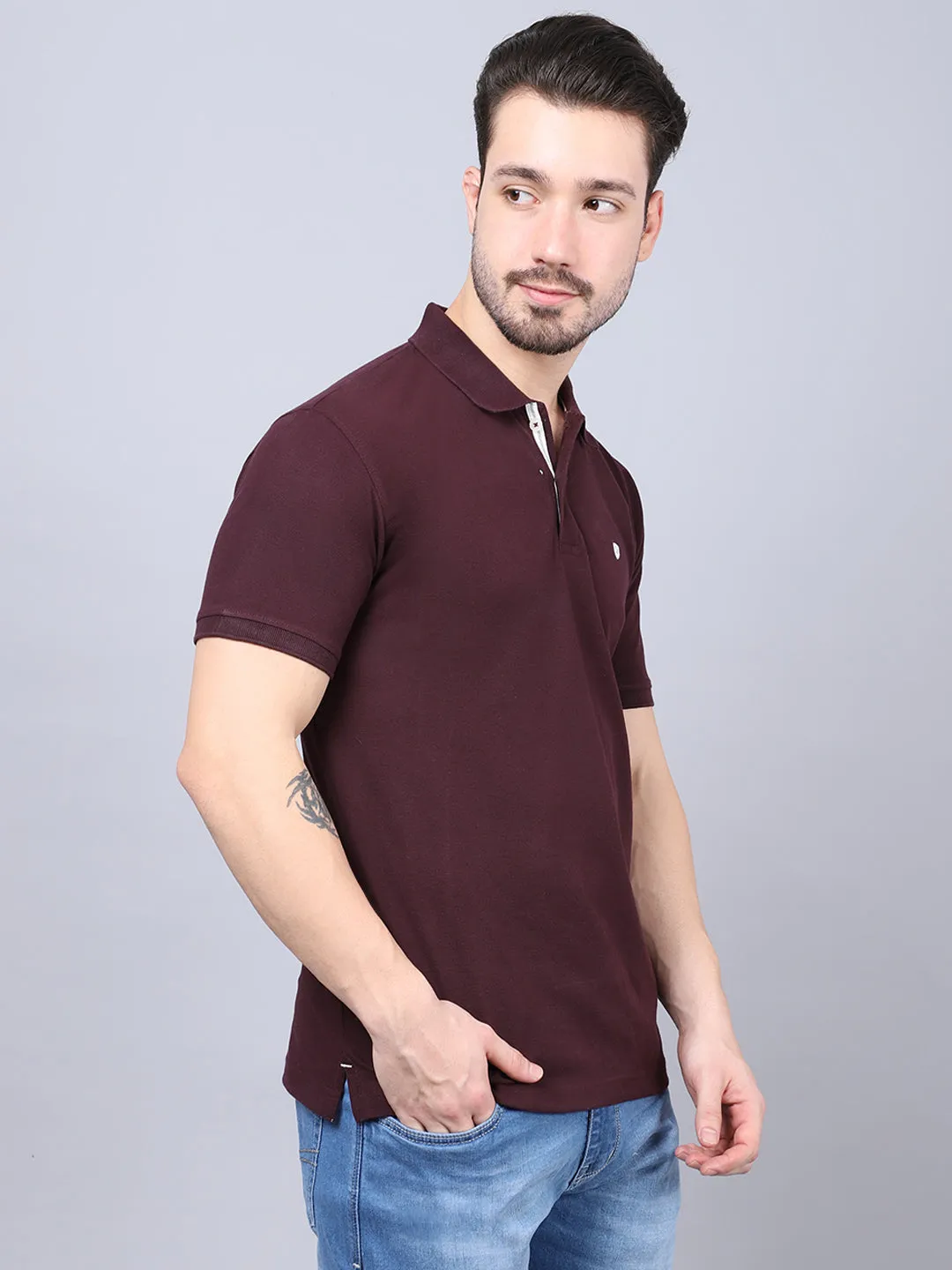 Mens Wine T-Shirt