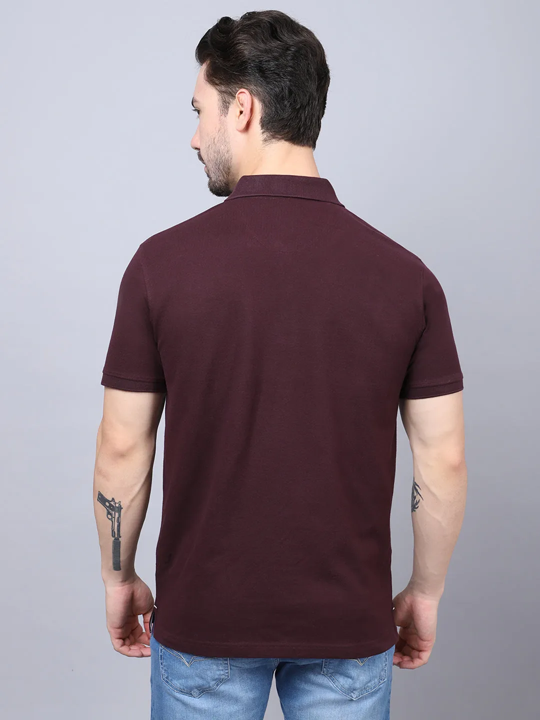 Mens Wine T-Shirt