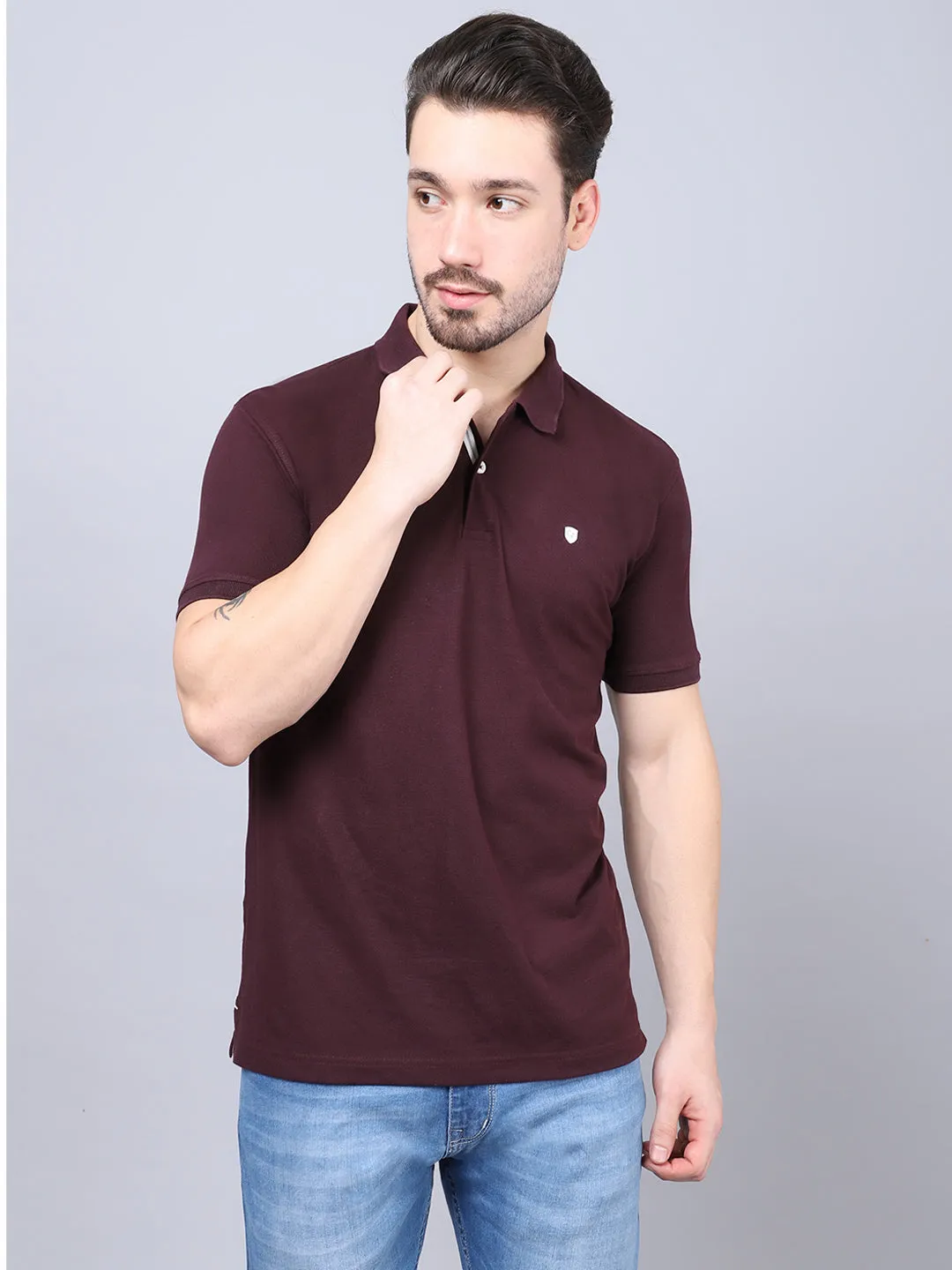 Mens Wine T-Shirt