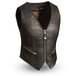 Montana - Women's Motorcycle Leather Vest