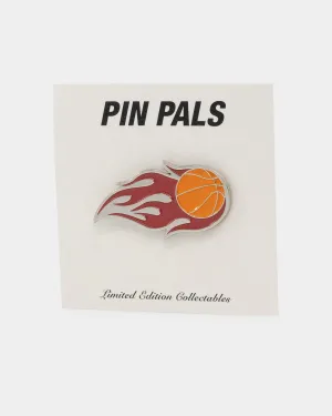 Pin Pals Ballin Pin Orange/Red