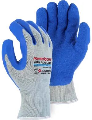 Powercut Alycore Cut & Puncture Resistant Glove with Crinkle Latex Palm, ANSI A8 - 1 Pair