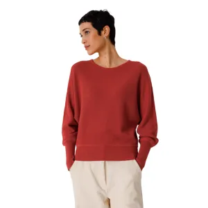 SKFK Womens Ibar Sweater Tile Red