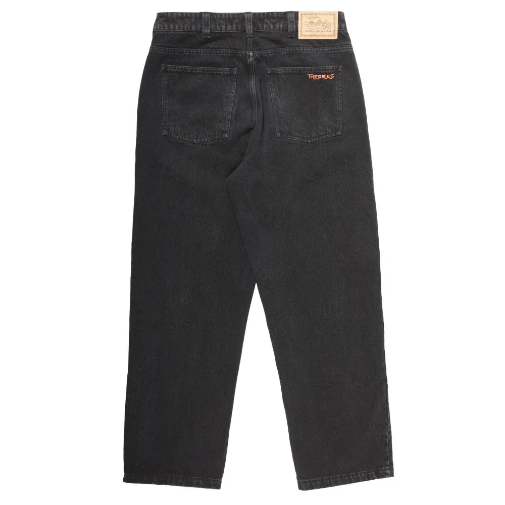 Theories Pavillion Jeans Washed Black