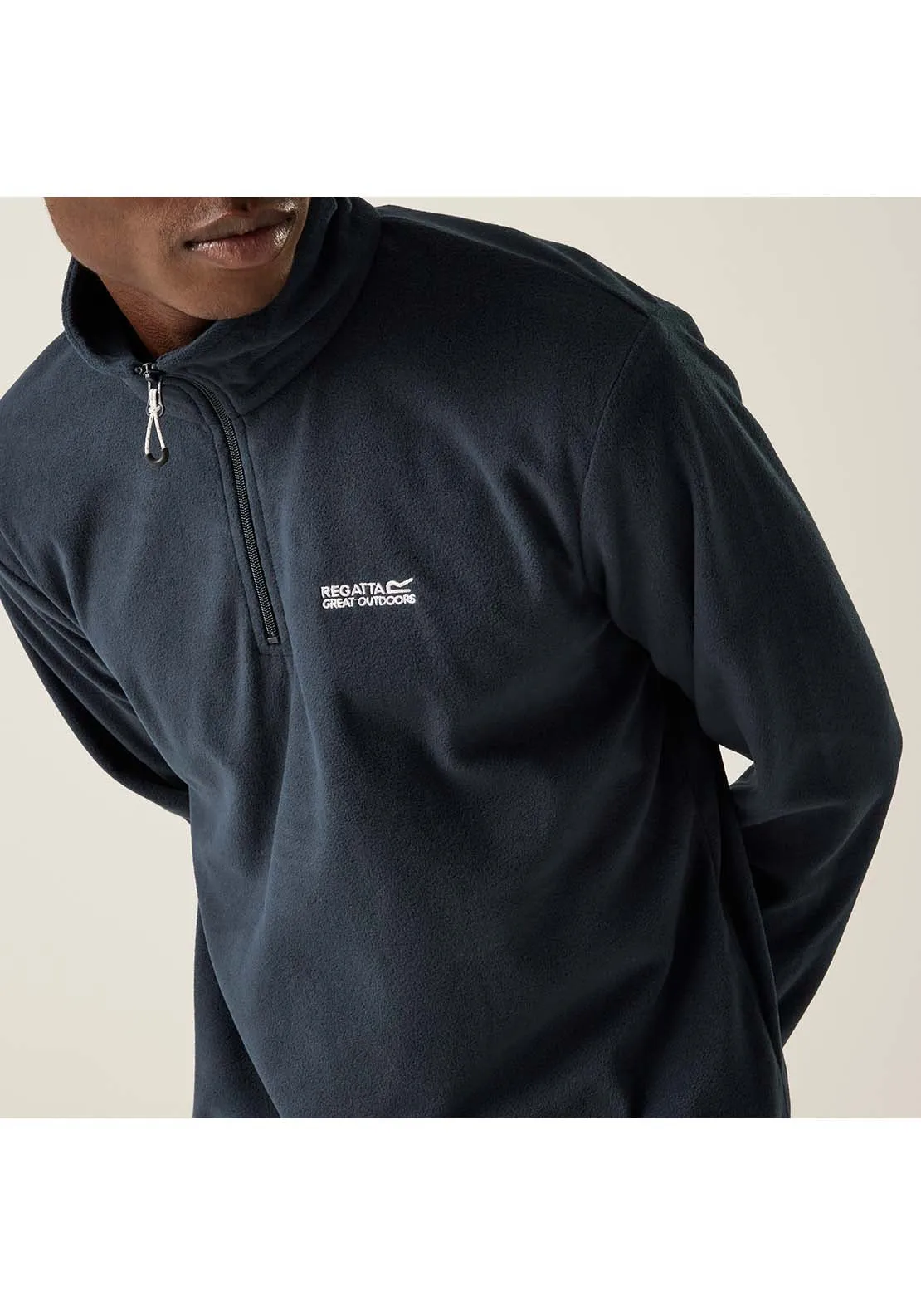 Thompson 1/4 Zip Fleece - Navy