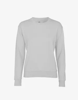 Women Classic Organic Crew - Limestone Grey