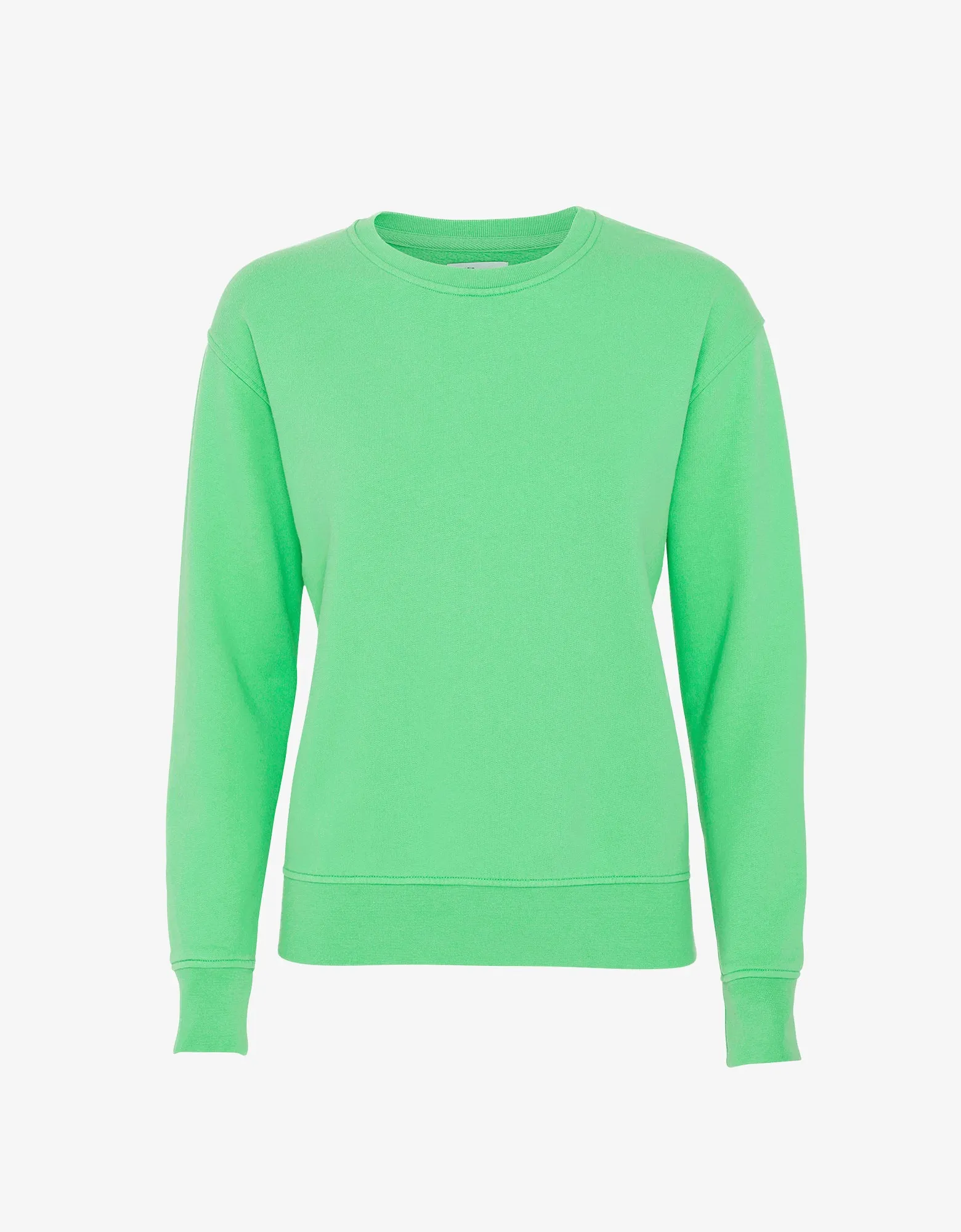 Women Classic Organic Crew - Spring Green