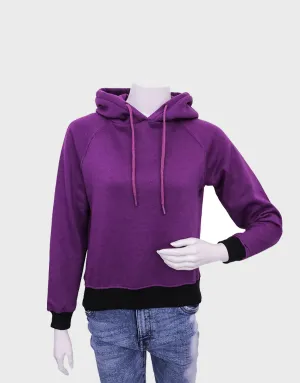 Women's Cut Label Fleece Raglan Pullover Hoodie