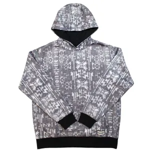 Youth "Mesa" Grey/White Hoody